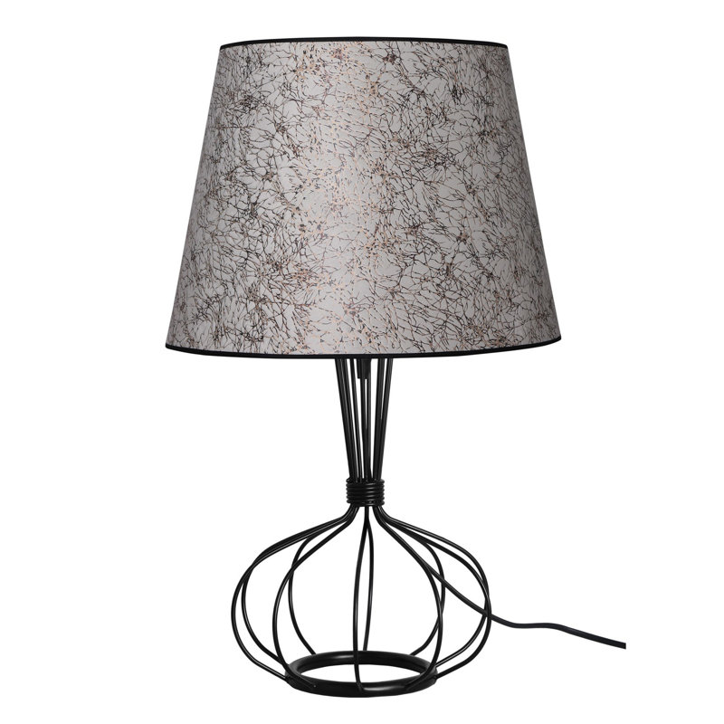 Lampe de table noire 21,65 "Damond