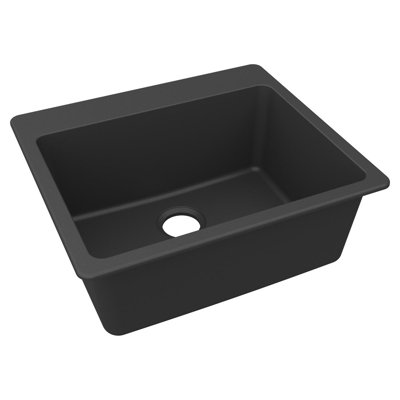 Évier de cuisine à double cuve encastrable 25 po x 22 po avec accessoires