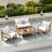 Outdoor 4-Piece Conversation Set With Cushions-111196323