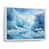 Cadre flottant blanc