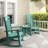 Oxing HDPE Outdoor Rocking Chair-1865187718