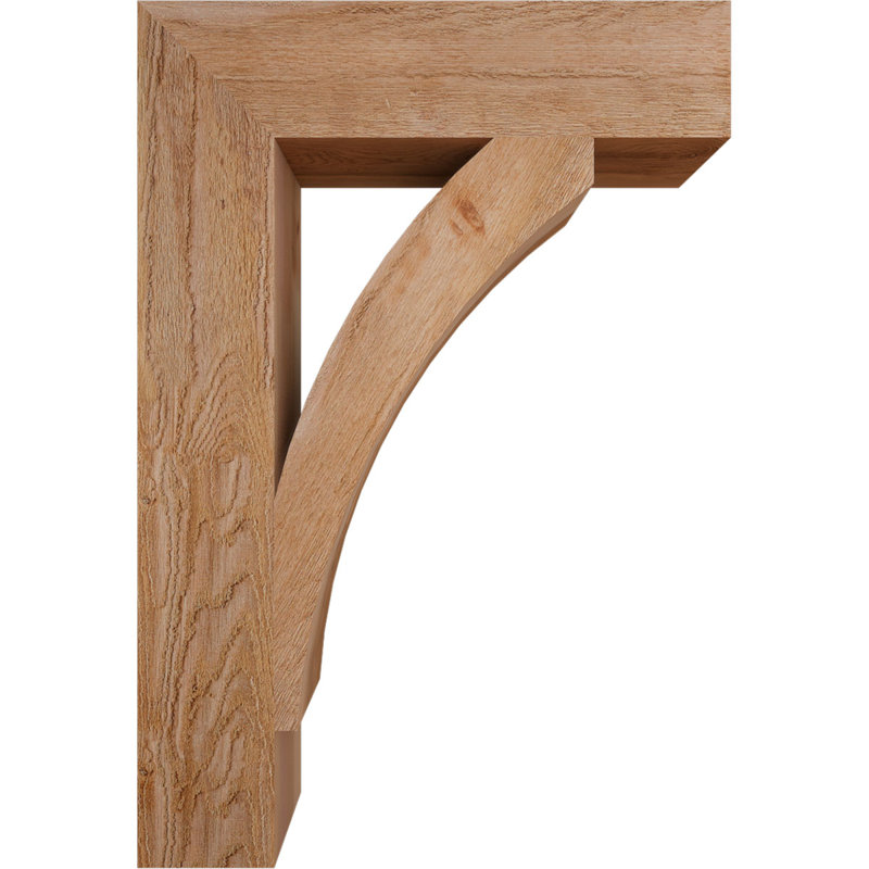 Support de bloc Thorton, H 38 po x l 6 po x P 26 po, Cèdre rouge de l'Ouest (scié brut)