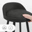 Ackeron Upholstered Counter Stool with Metal Frame-308496242