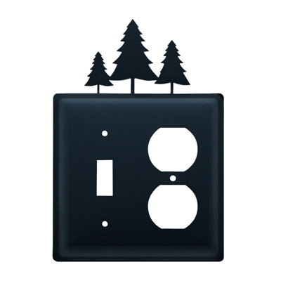 Landscape & Nature 2 - Gang Standard Combination Wall Plate