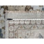 Très grand tapis géométrique noué à la main 12 pi 3 po x 18 pi Zoroastrian Village