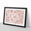 Wall of Pink Roses - Picture Frame Graphic Art Print-56734493-56734492