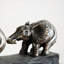 Figurine éléphant en résine