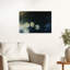 Shadowed Blooms II Abstract Contemporary Nature Wall Art Print 1 Piece Wrapped Canvas Wall Art-258292762