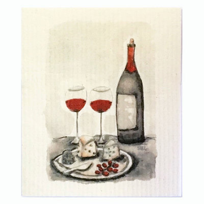 Torchon en vin et fromage suédois