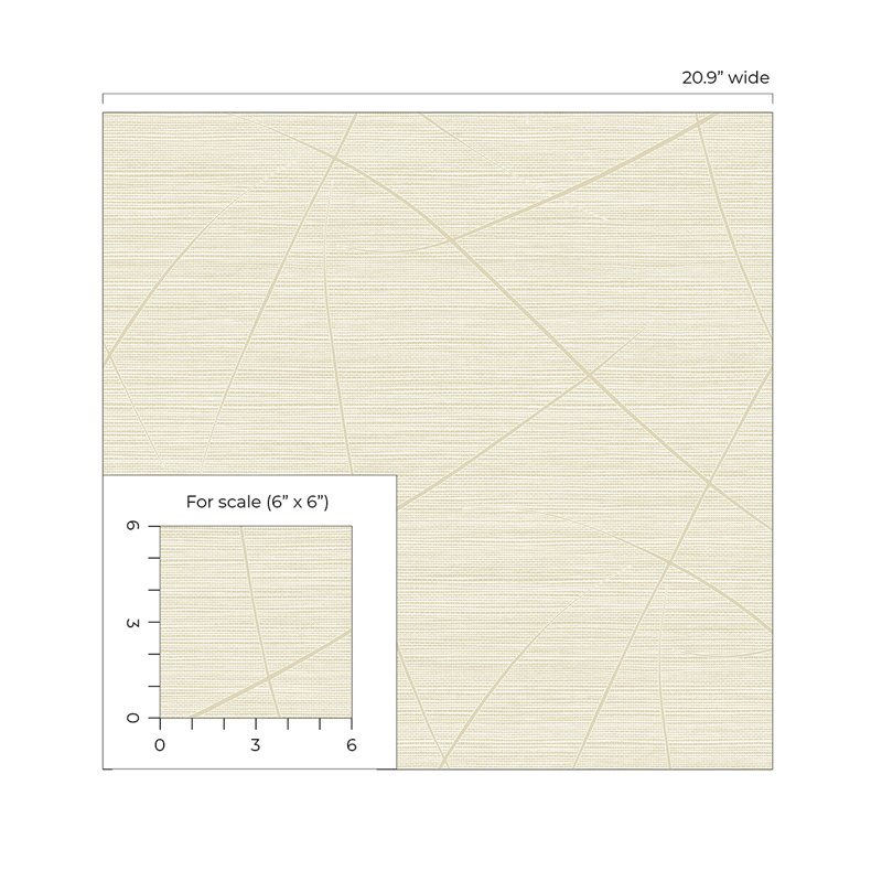 Papier peint non tissé Seabrook Designs, Sable