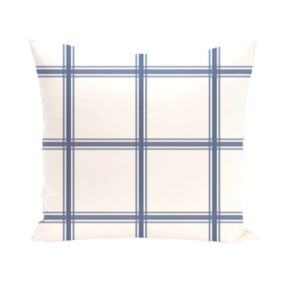 Outdoor Reversible Throw Pillow