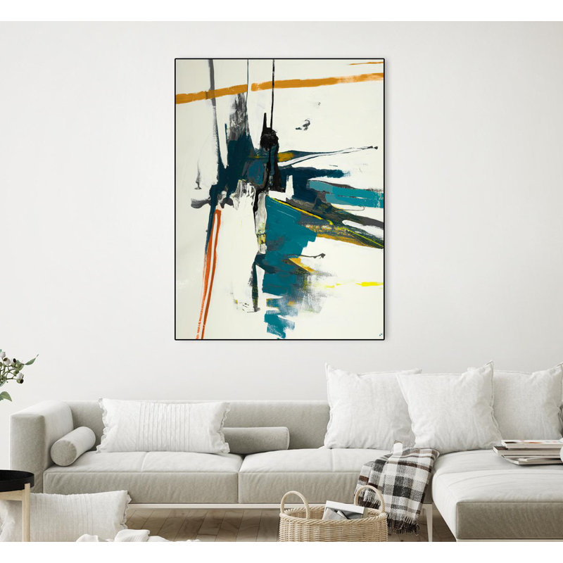 Sasuka V7, toile encadrée par Giant Art, H 40 po x l 30 po