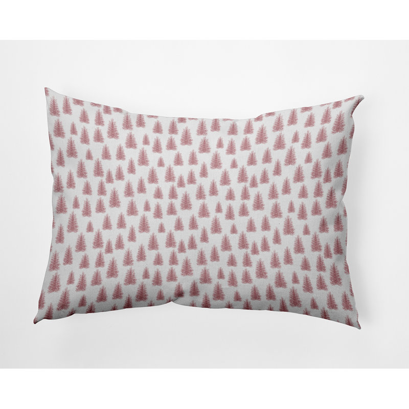 Geometric Reversible Throw Pillow, 14'' x 20'', Rectangular