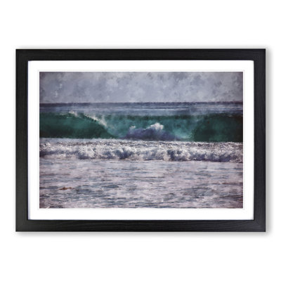Ocean Wave - Framed Print
