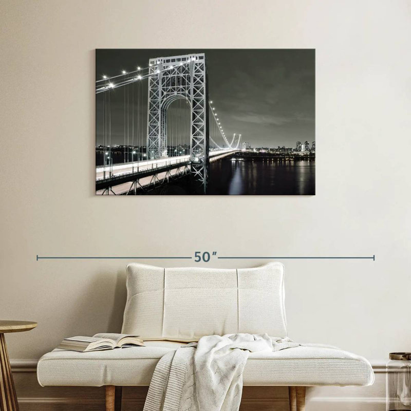 Lilie Bridge City Lights, H 26 po x l 39 po