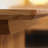 Burlywood Solid Wood Rectangular Coffee Table