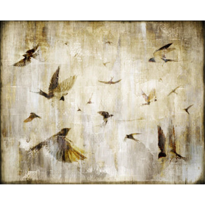 Sunset Flight Print by Zoey Riley