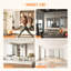 Miroir L 72 "x l 36" l-1pc Grand miroir complet sans cadre pour l'entraînement, le yoga, le garage, la chambre à coucher, la danse