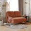 Canapé-lit convertible de 44,5 po 5-en-1 avec dossier réglable à 5 positions, chaise longue compacte moderne et rangement intégré pour un confort polyvalent.-279124928-279124929