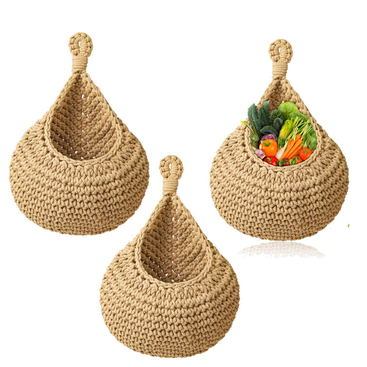 Gracie Oaks Jute / Sisal Basket