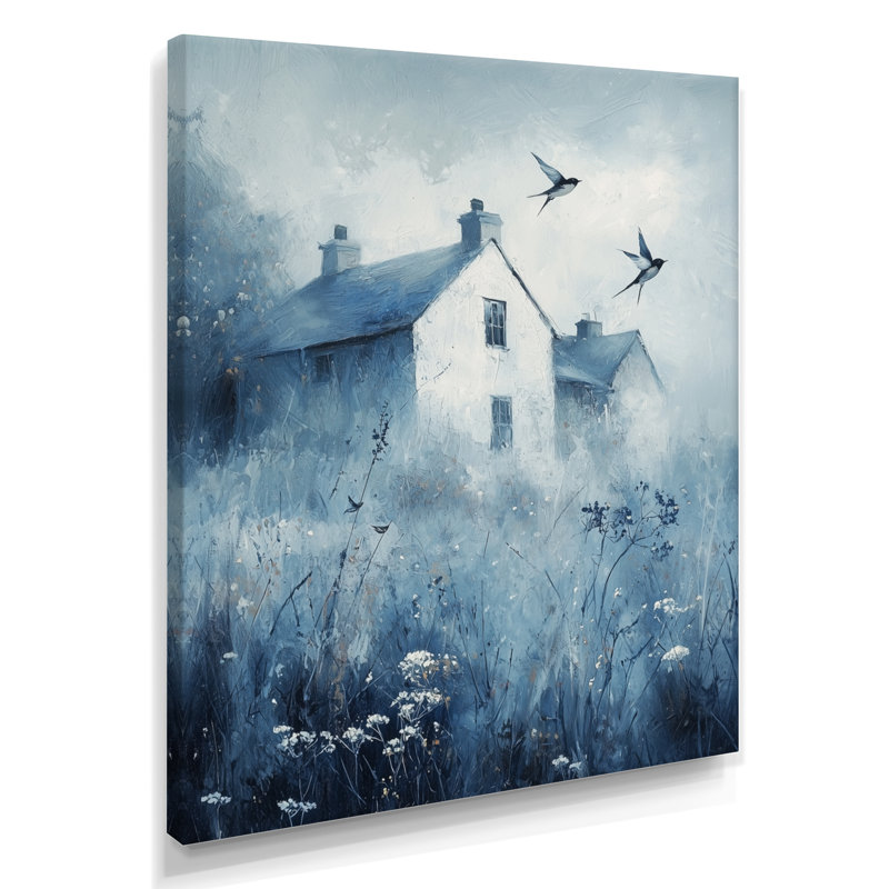 Eckenrode - Animals Wall Art Living Room, H 32 po x l 16 po, Toile tendue, Ne s’applique pas