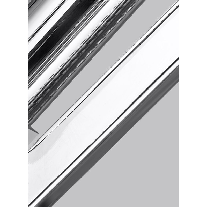 Luminaire suspendu pour vestibule 4 lumières Millheim, Chrome, H 18 po x l 13 po x P 13 po