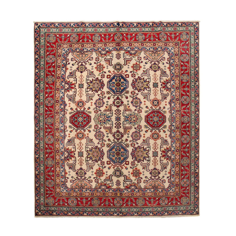Tapis rectangulaire en laine 8 pi x 9 pi 7 po