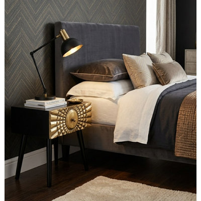 Karnes 18'' W Metal Nightstand