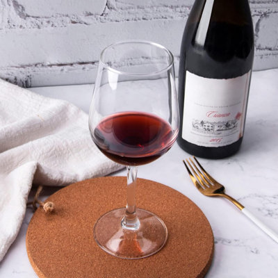 Verres à vin entièrement trempés, ensemble de verres à vin résistant aux chocs pour le vin rouge ou blanc, verres à pied lavables au lave-vaisselle pour les restaurants, les bars et la maison
