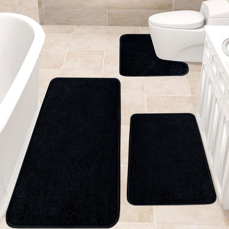 Manufactured Wood Non-Slip Bath Mat