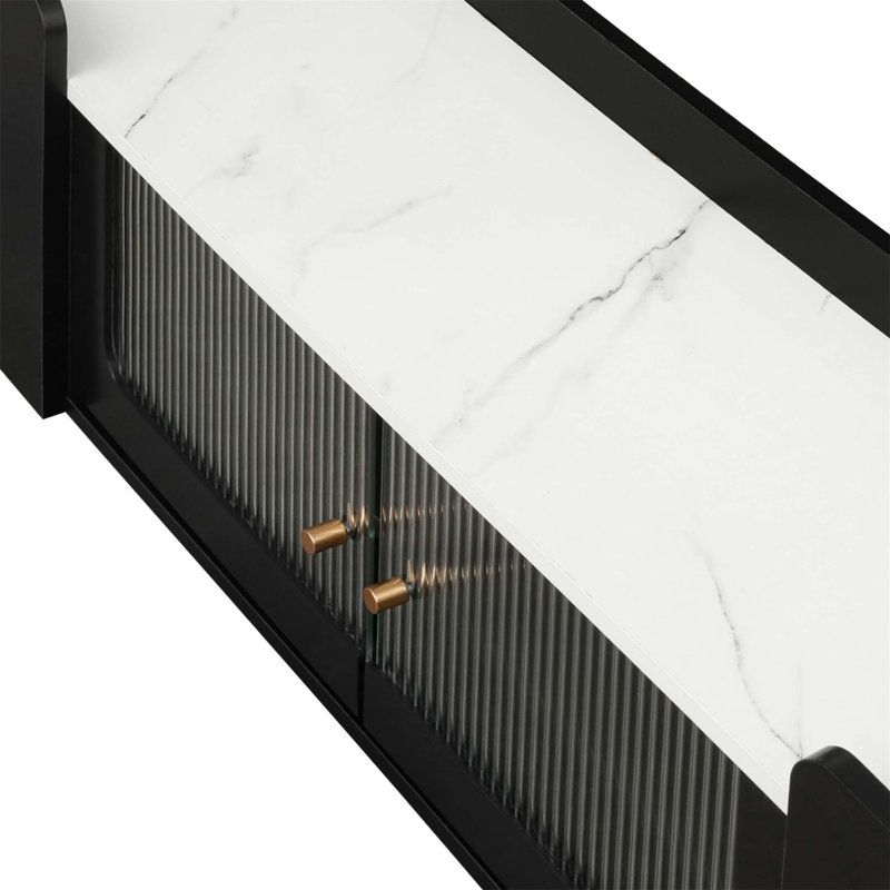 TV Stand for TVs up to 70", Black
