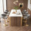 Swivel Upholstered and Velvet Bar Stool-515143440