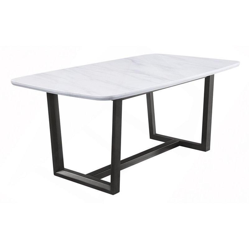 Madan Dining Table W/Marble Top