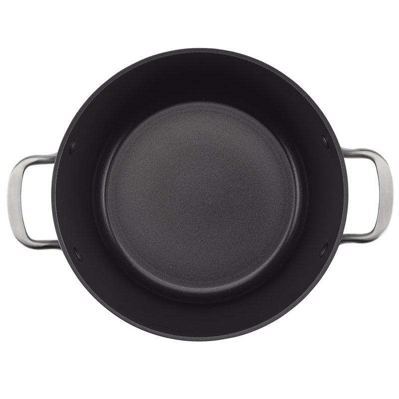 KitchenAid Hard-Anodized Induction Nonstick Stockpot with Lid, 8-Quart