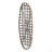 Metal Wall Art With Grid Pattern