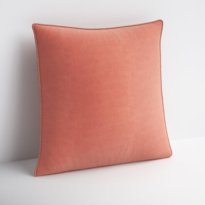 Kam Fringed Cotton Throw Pillow