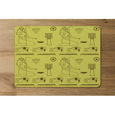 Armenag Polyester-Coated Hardboard Rectangle Placemat