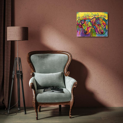 Art sur toile de la collection Lark Manor ™ de Dean Russo, titré: Ensemble