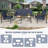 4-Piece All-Weather Wicker Patio Set: 3-Seat Sofa, 2 Chairs,A Tea Table with Cushions - Perfect for Poolside & Backyard-1483253315