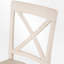 Ensemble de table de salle à manger 5 pièces Kawliga, table de salle à manger extensible ronde en bois et 4 chaises rembourrées-88581089