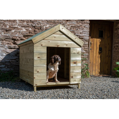 Wood Portable Dog House