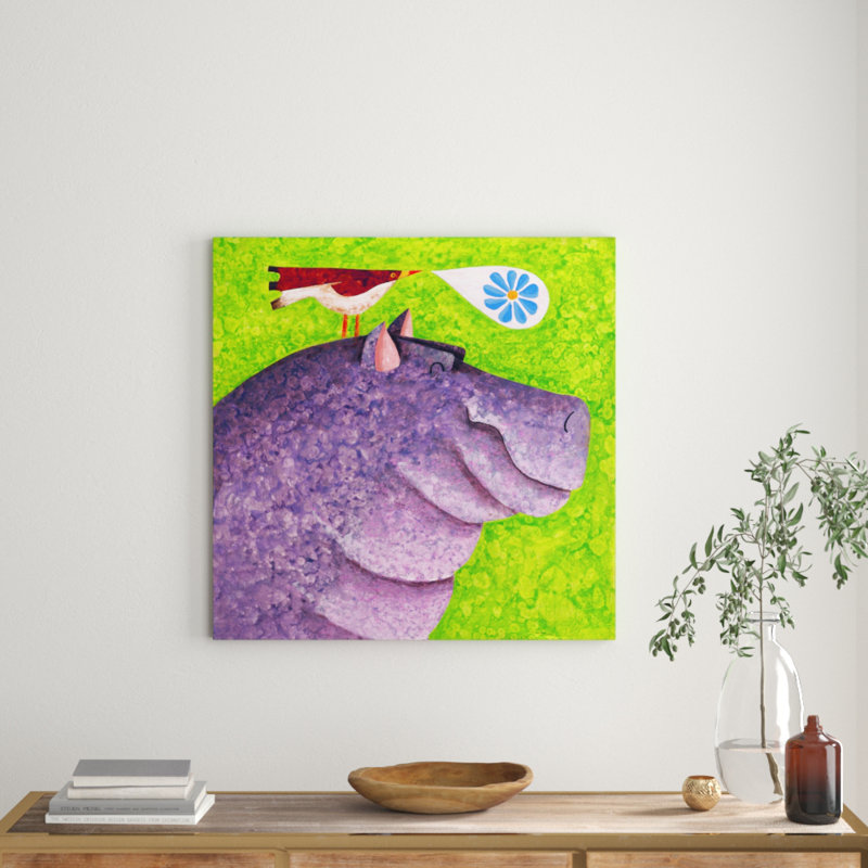 Janet Nelson - Wrapped Canvas Painting, 81cm H x 81cm W x 3.81cm D