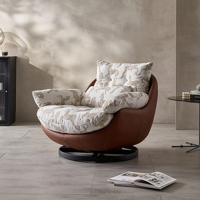 Fauteuil inclinable pivotant moderne