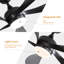 Ventilateur de plafond moderne à 5 pales de 45 po avec ensemble d'éclairage à intensité variable et télécommande TurboBreeze-100235450-122950092
