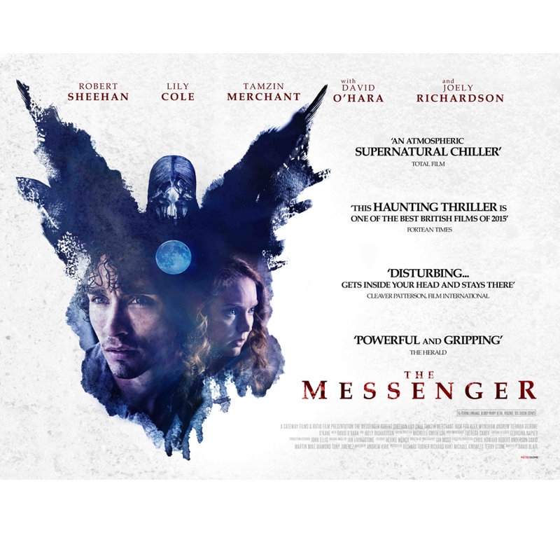 Le messager, H 14 po x l 18 po
