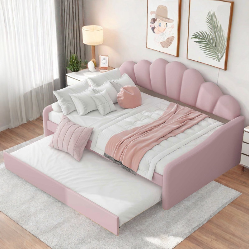 Lit de jour Linarez, Rose