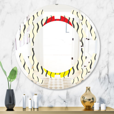 Miroir mural sans cadre Space Wave