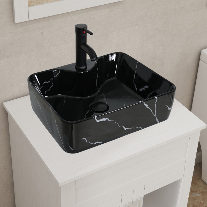 Ensemble de meuble-lavabo simple 24 "avec miroir