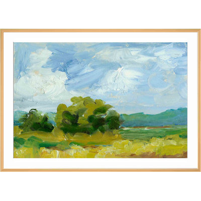 Field Color Study I Painting by Ethan Harper