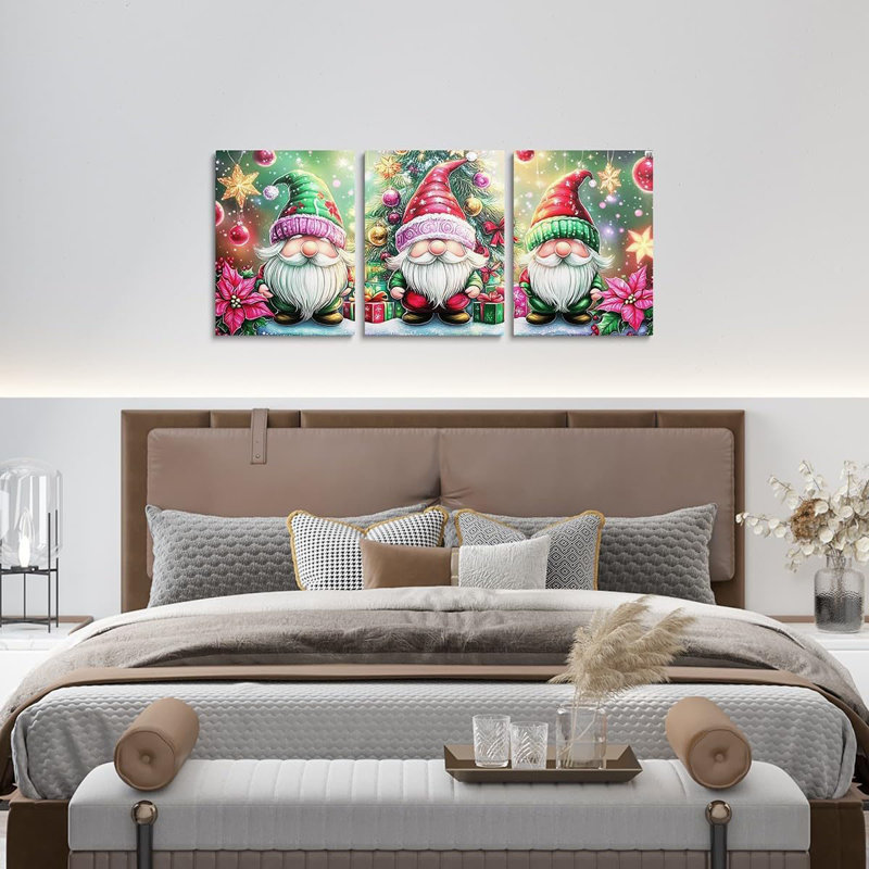 3 Piece Wrapped Canvas Print